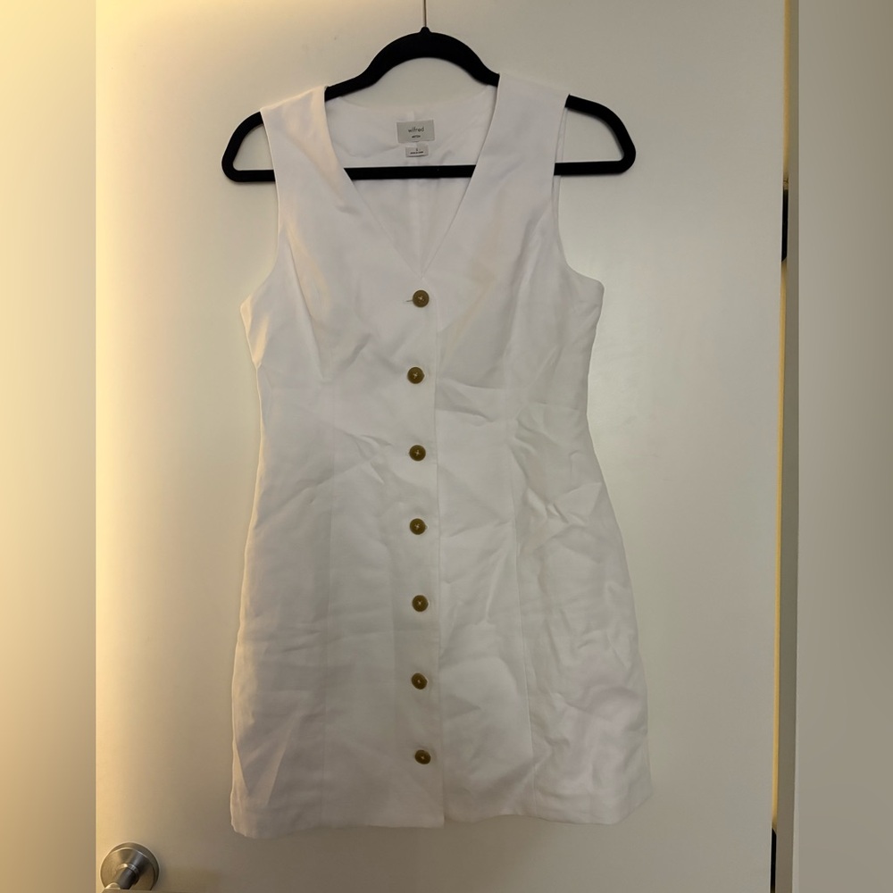 Aritzia Wilfred CruiseLinen Aria Dress